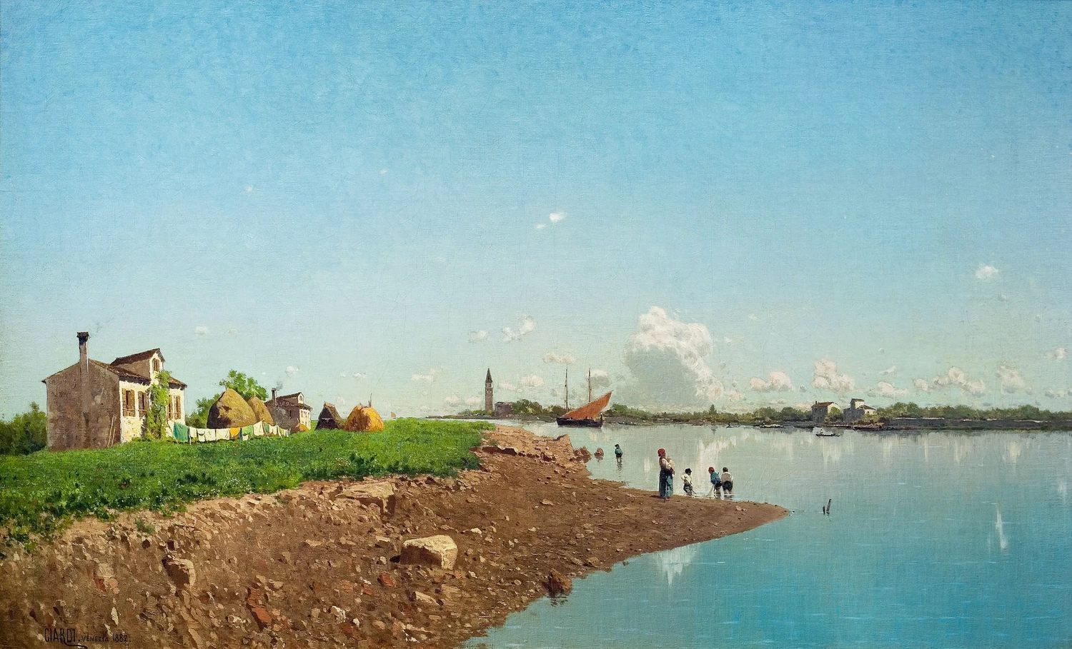 Vita di villaggio fuori Venezia